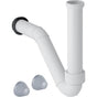 Geberit - Geberit P-trap for bidet, horizontal outlet: d=40mm, G=1 1/4'', white alpine