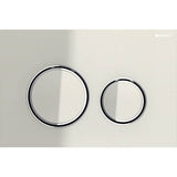 Geberit - Geberit actuator plate Sigma21 for dual flush, metal colour chrome- plated: chrome-plated, sand grey - Sand Gray