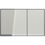 Geberit - Geberit actuator plate Sigma60 for dual flush, surface-even: sand grey, mirrored, bright chrome-plated - Sand Gray