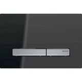 Geberit - Geberit actuator plate Sigma50 for dual flush, metal colour chrome- plated: chrome-plated, lava - Lava
