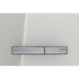 Geberit - Geberit actuator plate Sigma50 for dual flush, metal colour chrome- plated: chrome-plated, sand grey - Sand Gray
