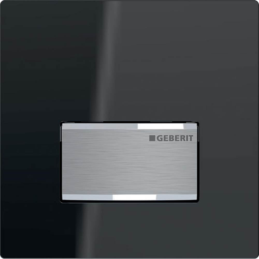 Geberit - Geberit urinal flush control with pneumatic flush actuation, actuator plate type 50: lava - Lava