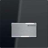 Geberit - Geberit urinal flush control with pneumatic flush actuation, actuator plate type 50: lava - Lava