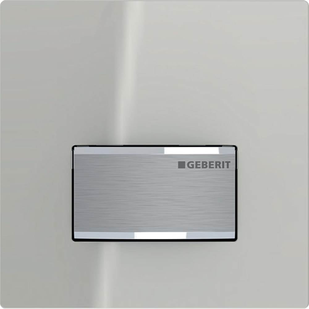 Geberit - Geberit urinal flush control with pneumatic flush actuation, actuator plate type 50: sand grey - Sand Gray