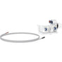 Geberit - Wc Flush Control With Electronic Flush Actuation, Mains Operation, Dual Flush, For External Push-Button