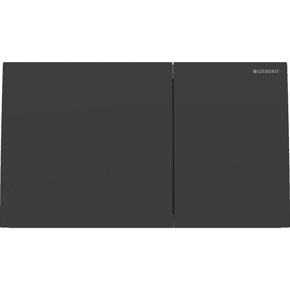 Geberit - Act Pl Sigma70 Dual St St Bl Matt Paint - Matte Black