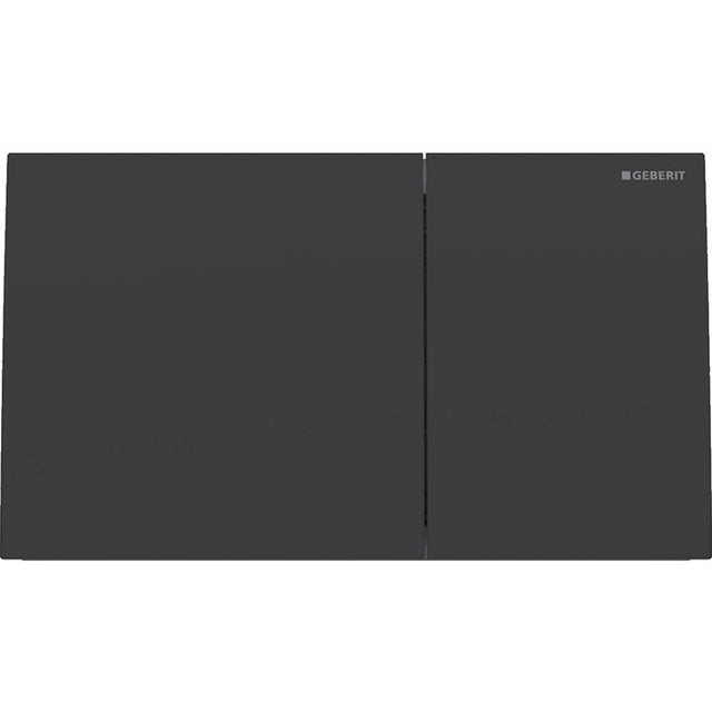 Geberit - Act Pl Sigma70 Dual St St Bl Matt Paint - Matte Black