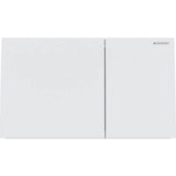 Geberit - Act Pl Sigma70 Dual St St Wh Matt Paint - White Matte