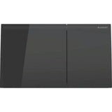 Geberit - Act Pl Sigma70 Dual Glass Black - Black Glass