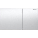 Geberit - Act Pl Sigma70 Dual Stainless Steel - Stainless Steel Brushed