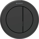 Geberit - Remt Flush Act Type 10 Pn Dual Fur Actr - Matte Black With Gloss Black
