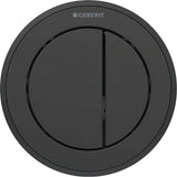 Geberit - Remt Flush Act Type 10 Pn Dual Fur Actr - Gloss Black With Matte Black