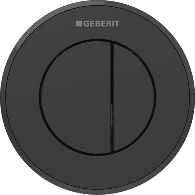 Geberit - Remt Flush Act Type 10 Pn Dual C/Actr - Matte Black With Gloss Black