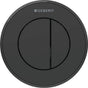 Geberit - Remt Flush Act Type 10 Pn Dual C/Actr - Matte Black With Gloss Black