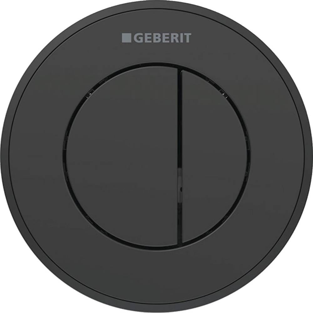 Geberit - Remt Flush Act Type 10 Pn Dual C/Actr - Gloss Black With Matte Black