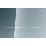 Geberit - Wc Flush Control With Electronic Flush Actuation, Mains Operation, Dual Flush, Sigma80 Actuator Plate, Touchless Reflective Glass - Glass Reflective