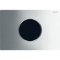 Geberit - Wc Flush Control With Electronic Flush Actuation, Mains Operation, Dual Flush, Sigma10 Actuator Plate, Automatic/Touchless Bright Chrome, Matte Chrome - Bright Chrome With Matte Chrome