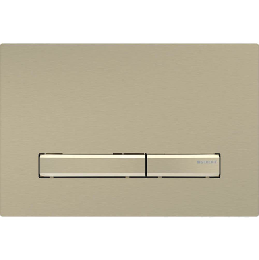 Geberit - Act Plate Sigma50 2019 Brass - Brushed Brass