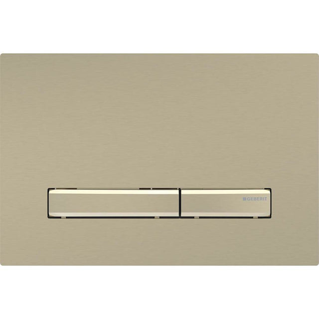 Geberit - Act Plate Sigma50 2019 Brass - Brushed Brass