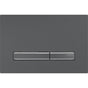 Geberit - Act Plate Sigma50 2019 Black Chrome - Brushed Black Chrome
