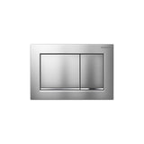 Geberit - Geberit actuator plate Omega30 for dual flush: matt chrome-coated, easy-to-clean coated, bright chrome-plated - Matt Chrome Coated, Bright Chrome Plated