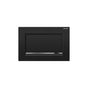 Geberit - Geberit actuator plate Sigma30 for stop-and-go flush, screwable: black matt coated, easy-to-clean coated, bright chrome-plated