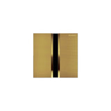 Geberit - Geberit urinal flush control with electronic flush actuation, battery operation, cover plate type 50: brass / brushed, easy-to-clean coated - Brass, Brushed,