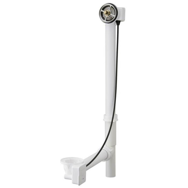 Geberit - Geberit bathtub drain with TurnControl handle actuation, rough-in unit 17-24'' PP