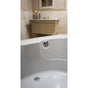 Geberit - Geberit bathtub drain with push actuation PushControl, 17-24'' PP, with ready-to-fit-set trim kit: bright chrome-plated