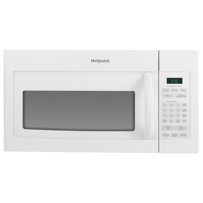 Hotpoint - Hotpoint 1.6 Cu. Ft. Over-the-Range Microwave Oven - White
