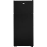 Hotpoint - Hotpoint 17.5 Cu. Ft. Recessed Handle Top-Freezer Refrigerator - Black