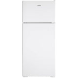 Hotpoint - Hotpoint 17.5 Cu. Ft. Recessed Handle Top-Freezer Refrigerator - White