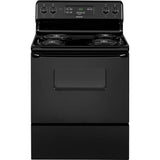 Hotpoint - Hotpoint 30'' Free-Standing Standard Clean Electric Range - Black