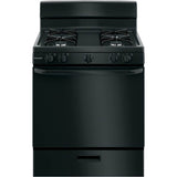 Hotpoint - Hotpoint 30'' Free-Standing Gas Range - Black