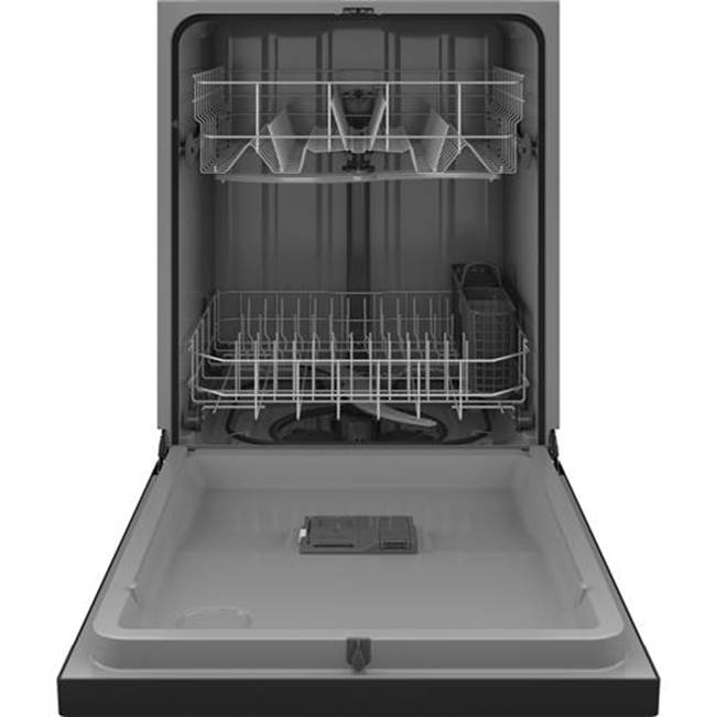 One Button Dishwasher with Plastic Interior