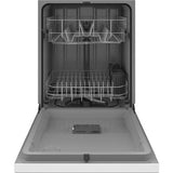 One Button Dishwasher with Plastic Interior