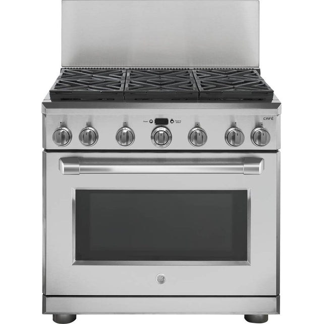 GE Profile Series - 36'' Professional 12'' Backsplash