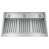 GE Profile Series - 36   WiFi Enabled Designer Custom Insert w/ Dimmable LED Lighting
