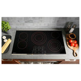 30'' WidthRadiant Cktp5 BurnersTch Cntrl3,000W Tri-Ring Power Boil ElementSync BurnersGourmet Guide Ckg, Hestan Pan InclADA Compliant