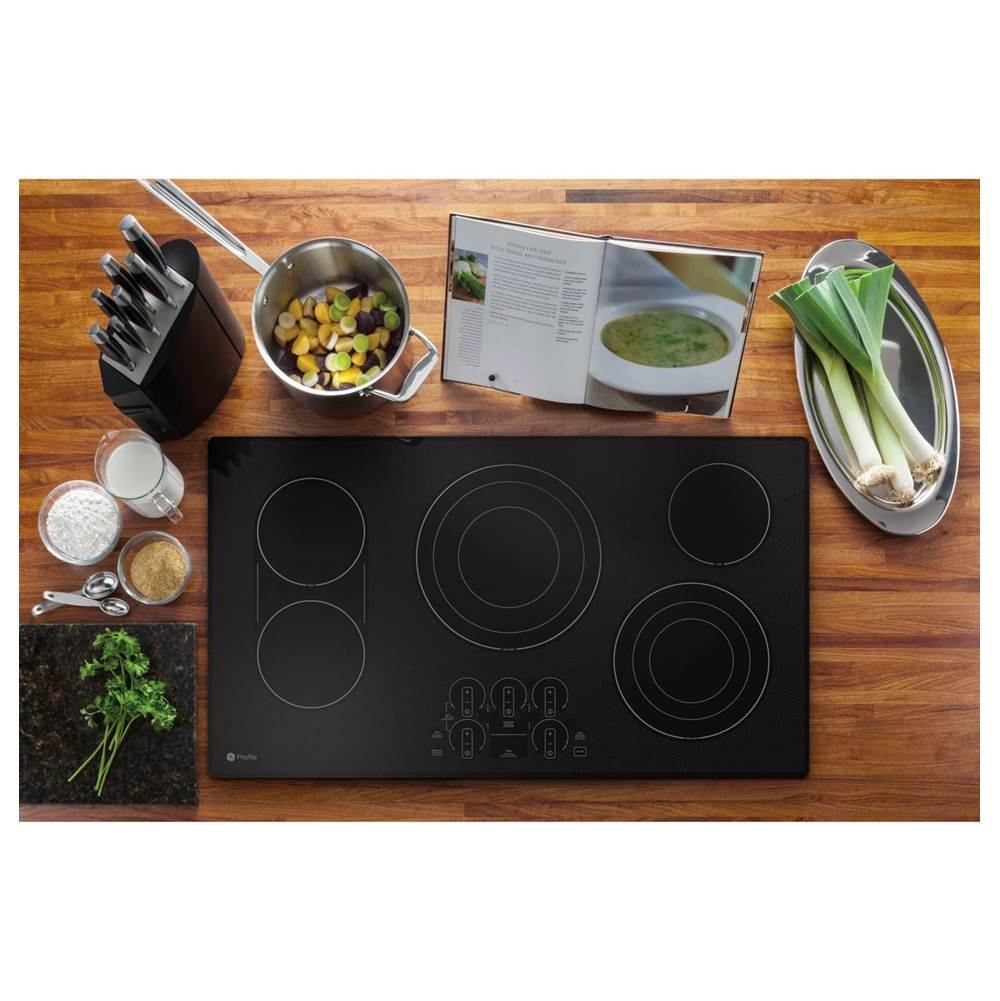 36'' WidthRadiant Cktp5 BurnersTch Cntrl2x Tri-Ring Power Boil ElementsSync BurnersGourmet Guide Ckg, Hestan Pan InclADA Compliant