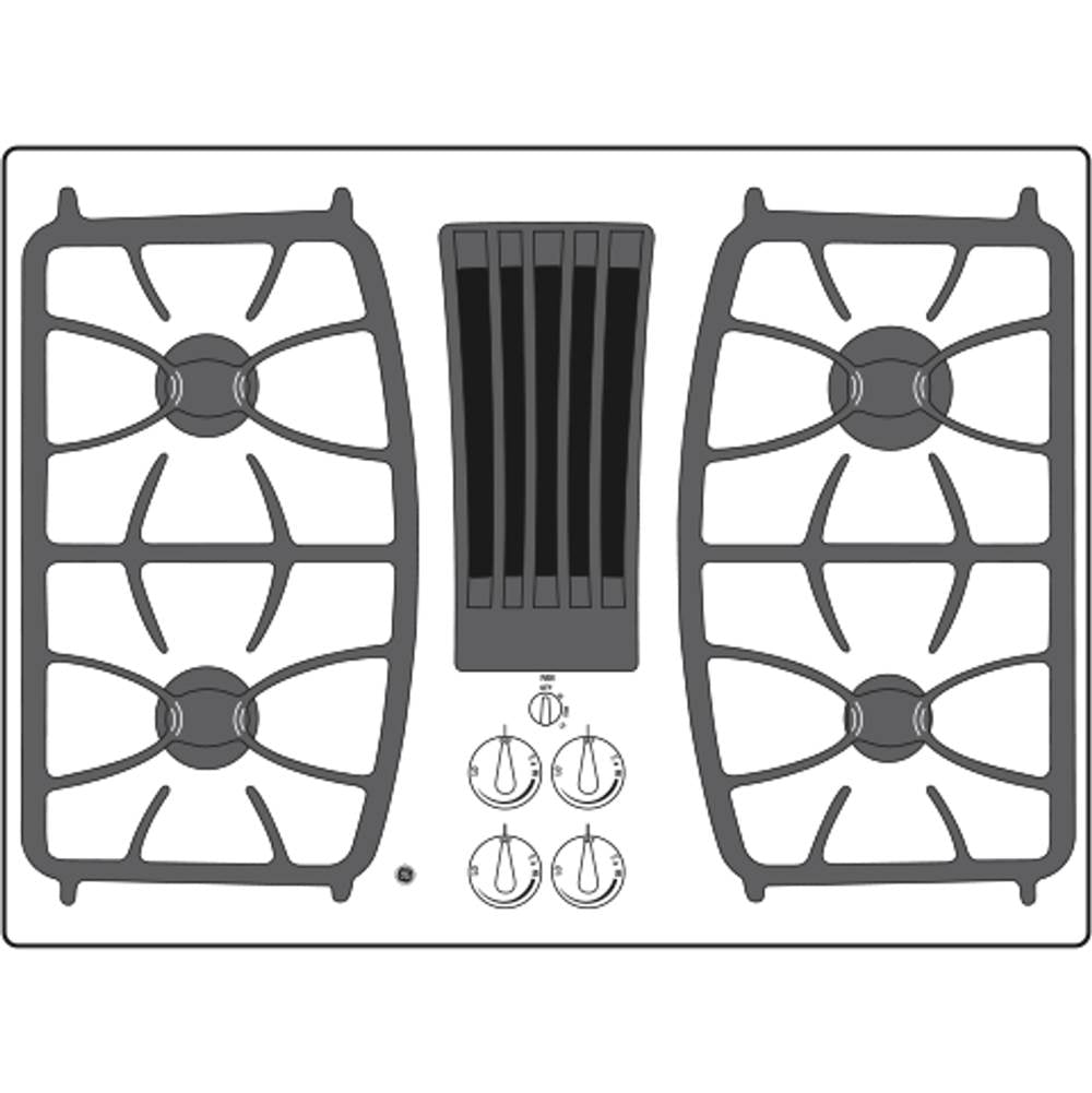 30'' WidthGas Downdraft Cktp30'' Width4 Burners11,500 All Purpose BurnerADA Compliant