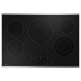 GE Profile Series - 30'' WidthRadiant Cktp5 BurnersTch Cntrl3,000W Tri-Ring Power Boil ElementSync BurnersGourmet Guide Ckg, Hestan Pan InclADA Compliant - Stainless Steel