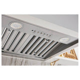 36   WiFi Enabled Designer Custom Insert w/ Dimmable LED Lighting