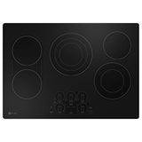 GE Profile Series - 30'' WidthRadiant Cktp5 BurnersTch Cntrl3,000W Tri-Ring Power Boil ElementSync BurnersGourmet Guide Ckg, Hestan Pan InclADA Compliant - Black on Black