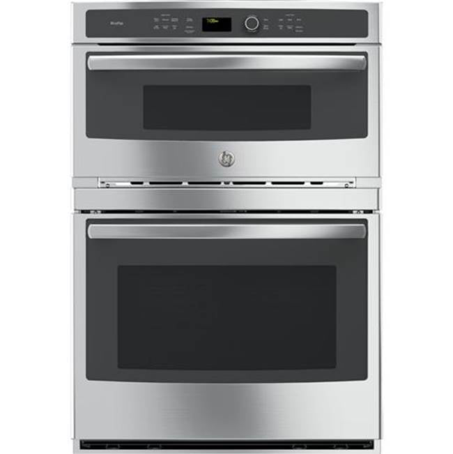 GE Profile Series - GE Profile 30'' Built-In Combination Convection Microwave/Convection Wall Oven - Stainless Steel