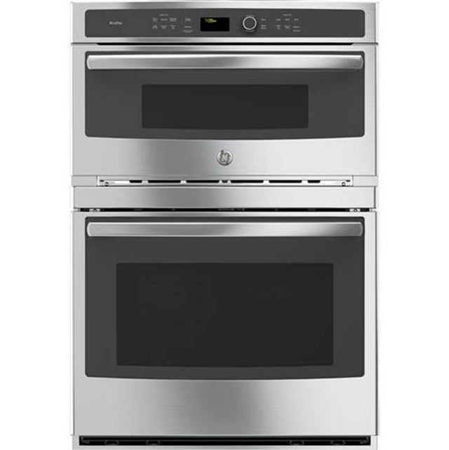 GE Profile Series - GE Profile 30'' Built-In Combination Convection Microwave/Convection Wall Oven - Stainless Steel