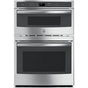 GE Profile Series - GE Profile 30'' Built-In Combination Convection Microwave/Convection Wall Oven - Stainless Steel