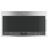 GE Profile Series - GE Profile 2.1 Cu. Ft. Over-the-Range Sensor Microwave Oven - Stainless Steel