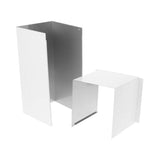 GE Profile Series - Duct Cover Extension - White with Metallic