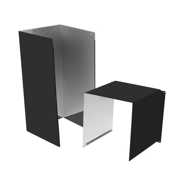 GE Profile Series - Duct Cover Extension - Black Slate